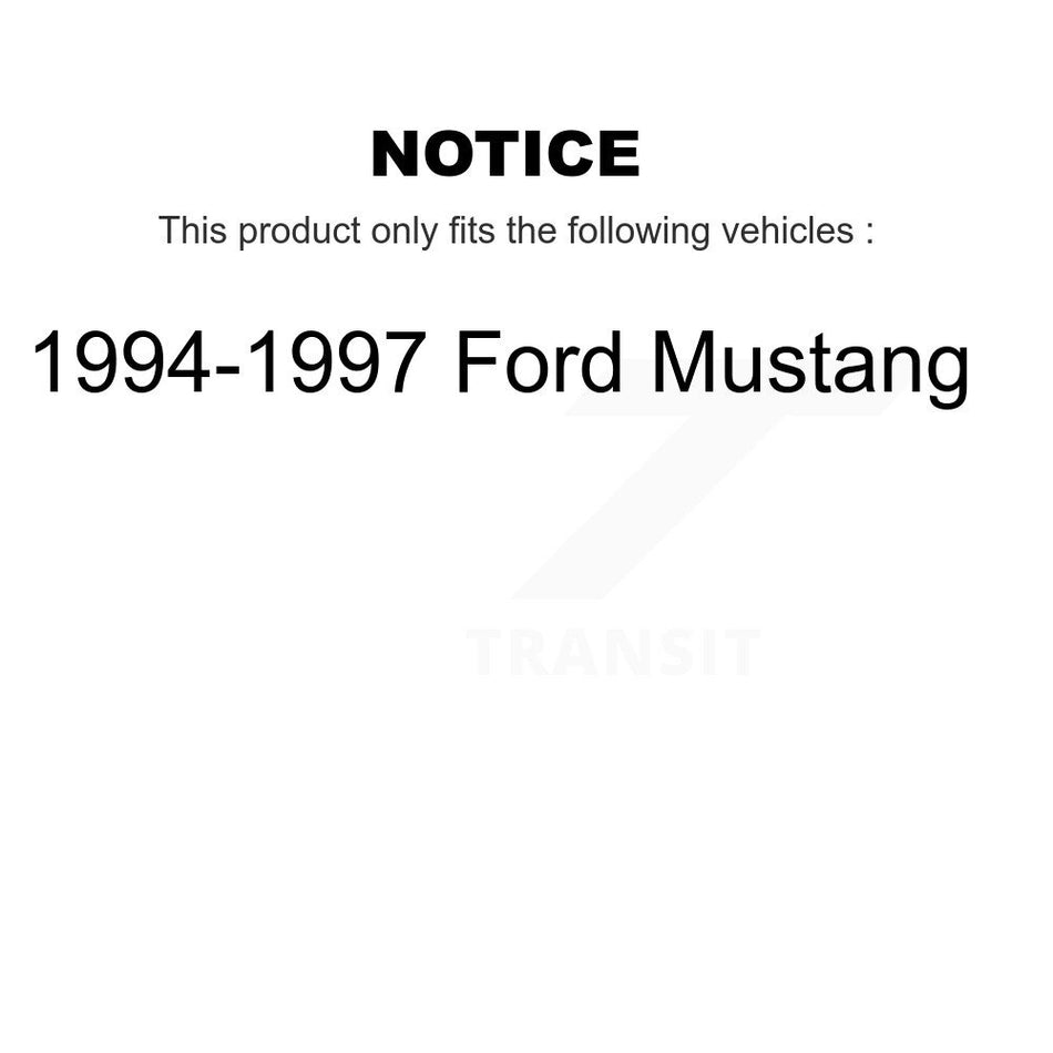 Fuel Tank Strap AGY-01110063 For 1994-1997 Ford Mustang