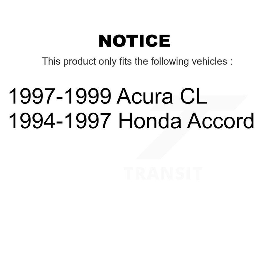 Fuel Tank Strap AGY-01110142 For Honda Accord Acura CL