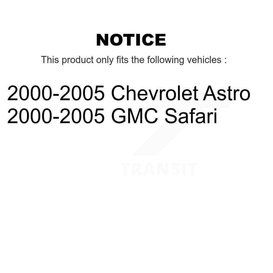 Fuel Tank Strap AGY-01110180 For 2000-2005 Chevrolet Astro GMC Safari