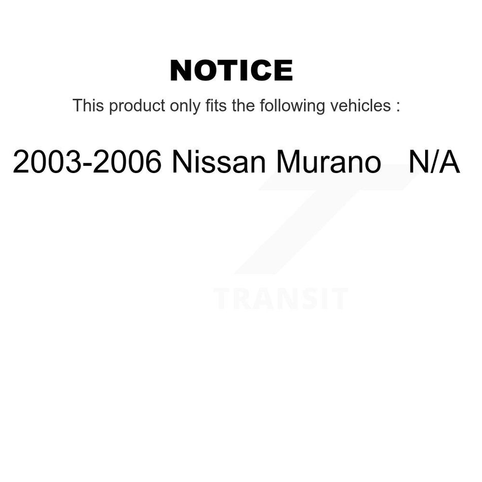 Fuel Tank Strap AGY-01110250 For 2003-2006 Nissan Murano