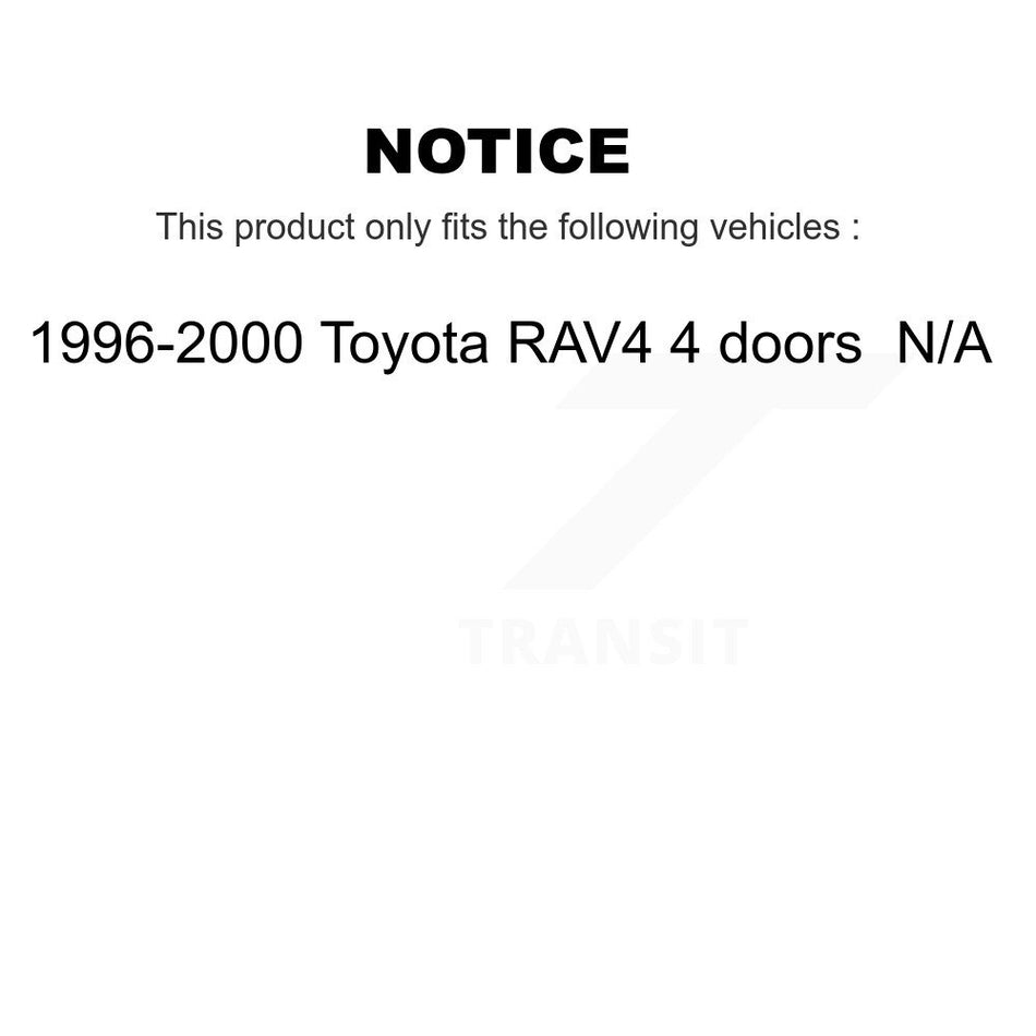 Fuel Tank Strap AGY-01110311 For 1996-2000 Toyota RAV4 4 doors