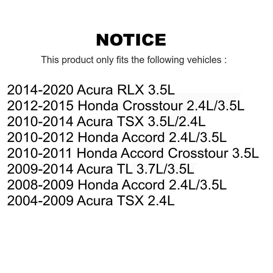 Fuel Tank Strap AGY-01110425 For Honda Accord Acura TSX TL Crosstour RLX