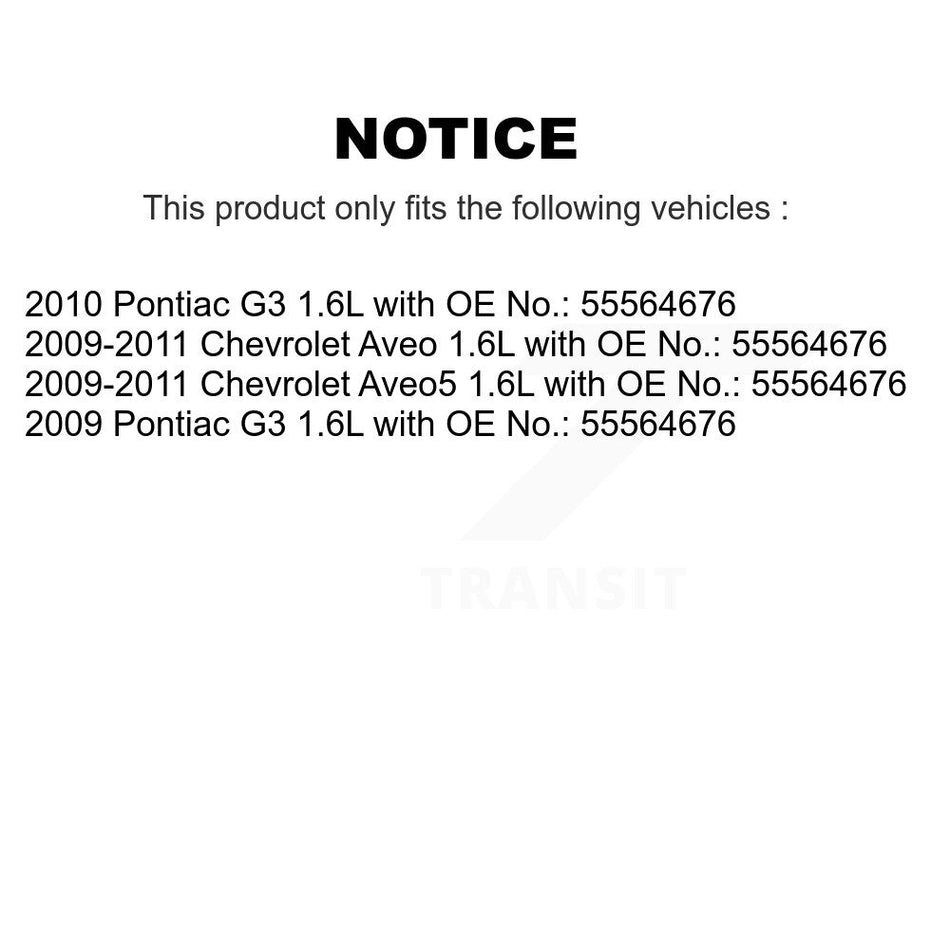 Power Steering Accessory Drive Belt BAN-4PK622F For Chevrolet Aveo Aveo5 Pontiac G3 1.6L