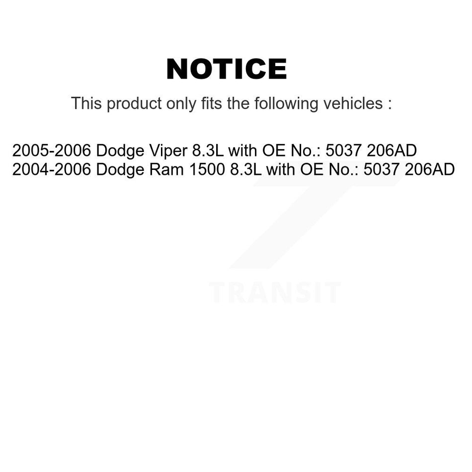 Water Pump Alternator Air Conditioning Power Steering Accessory Drive Belt BAN-7PK1735 For Dodge Ram