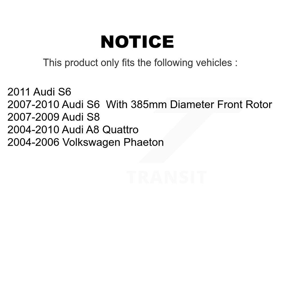 Front Ceramic Disc Brake Pads CMX-D1024 For Audi A8 Quattro Volkswagen Phaeton S6 S8