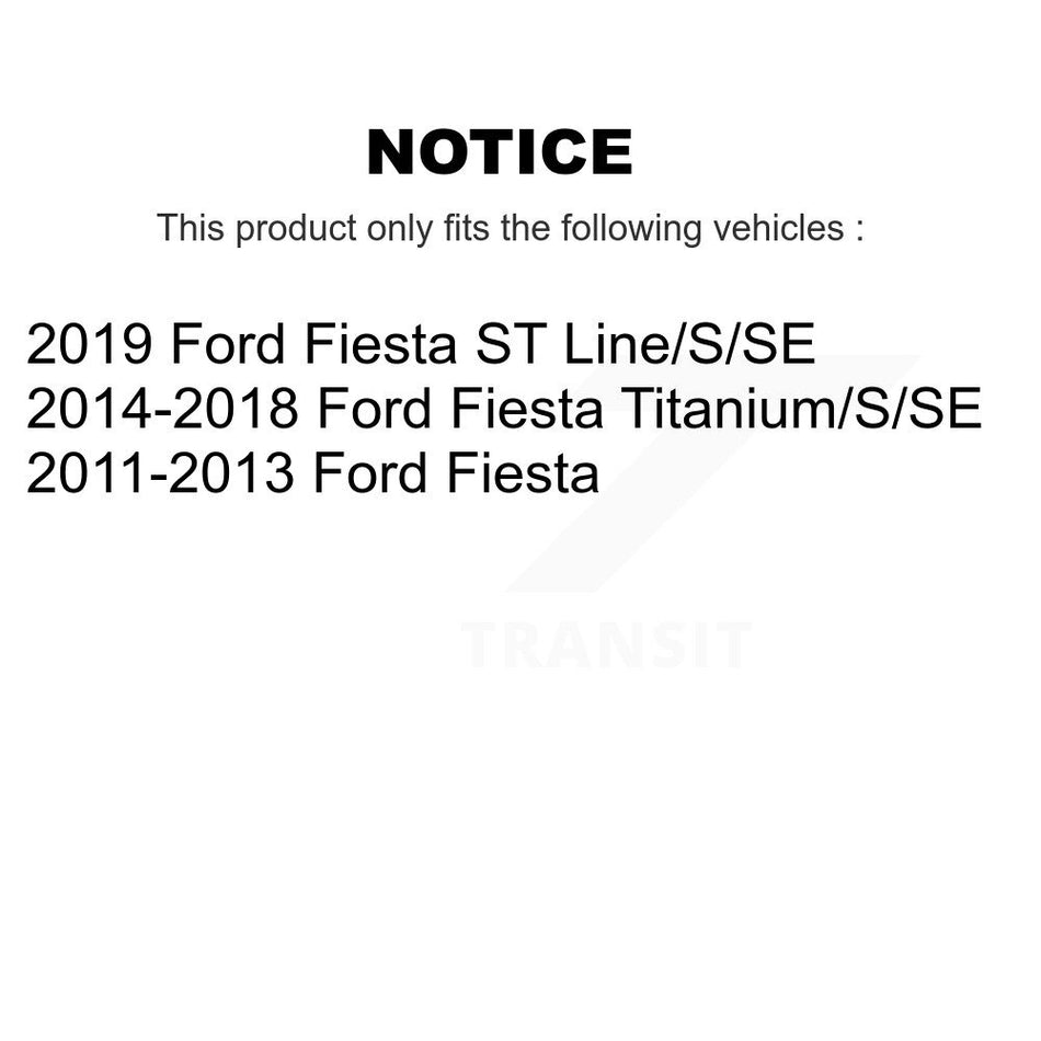 Front Ceramic Disc Brake Pads CMX-D1454 For Ford Fiesta