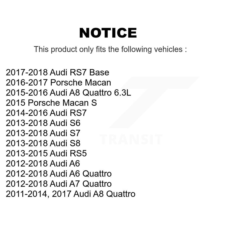 Rear Ceramic Disc Brake Pads CMX-D1547 For Audi A6 Quattro Porsche Macan A7 A8 S6 S7 RS5 RS7 S8