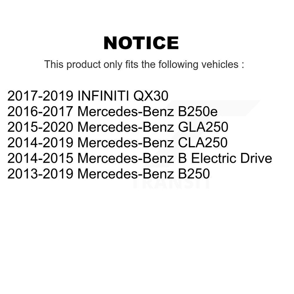 Front Ceramic Disc Brake Pads CMX-D1694 For Mercedes-Benz GLA250 CLA250 B250 INFINITI QX30 B Drive