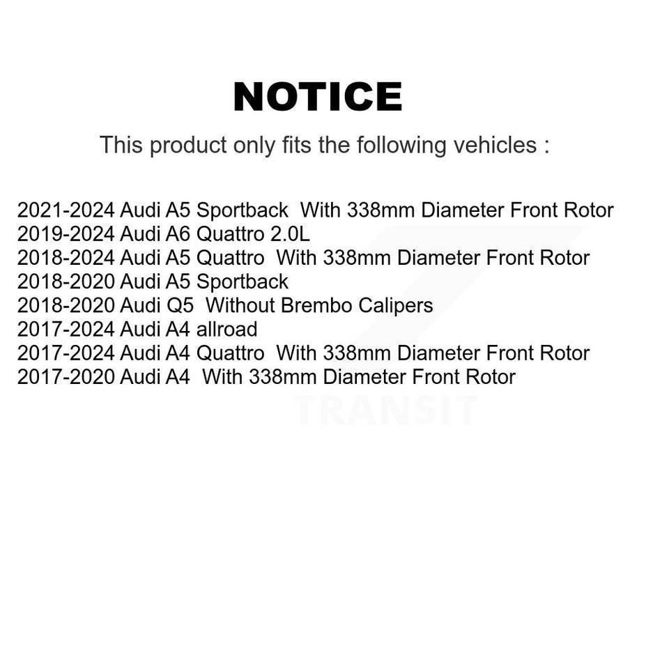 Front Ceramic Disc Brake Pads CMX-D1897 For Audi Q5 A4 Quattro A5 Sportback allroad A6