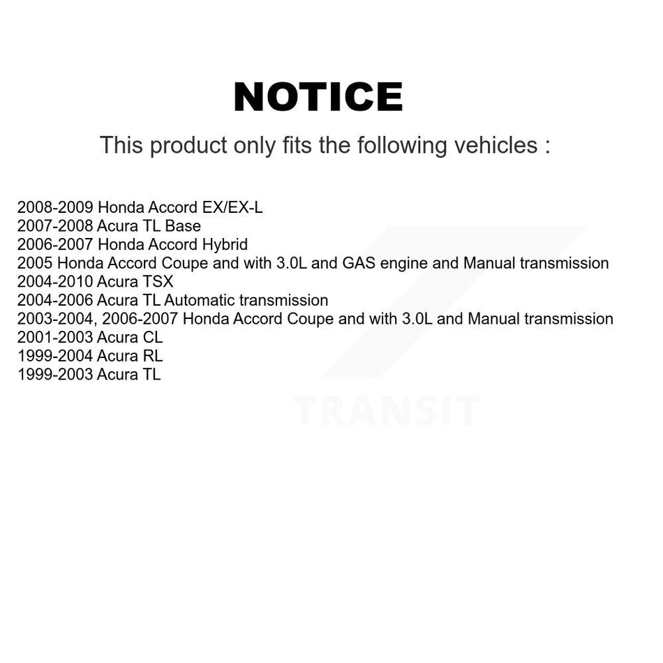 Front Ceramic Disc Brake Pads CMX-D787 For Honda Accord Acura TL TSX CL RL