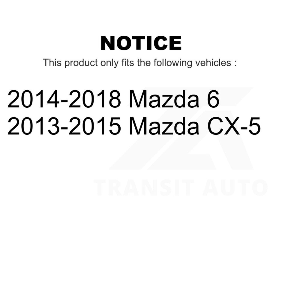 Front Disc Brake Rotor DS1-981011 For Mazda 6 CX-5