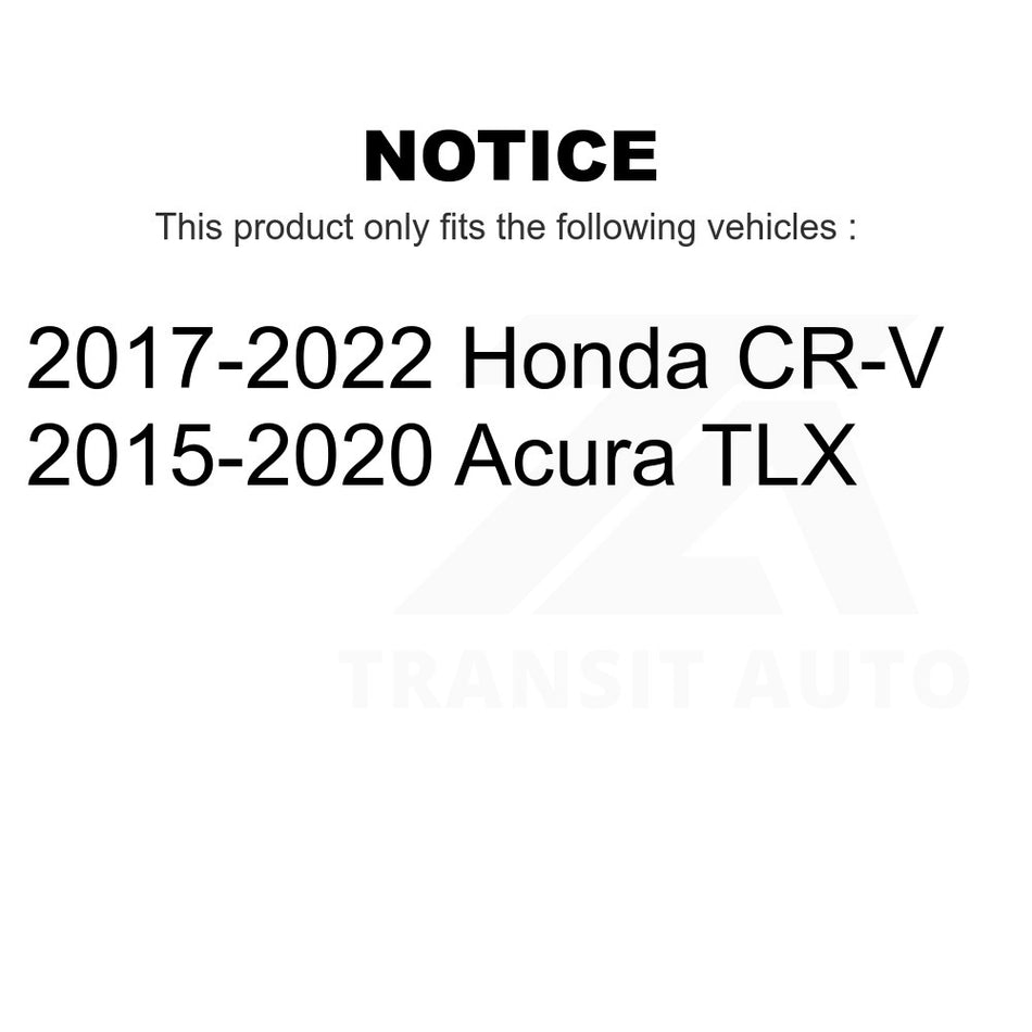 Rear Disc Brake Rotor DS1-982054 For Honda CR-V Acura TLX