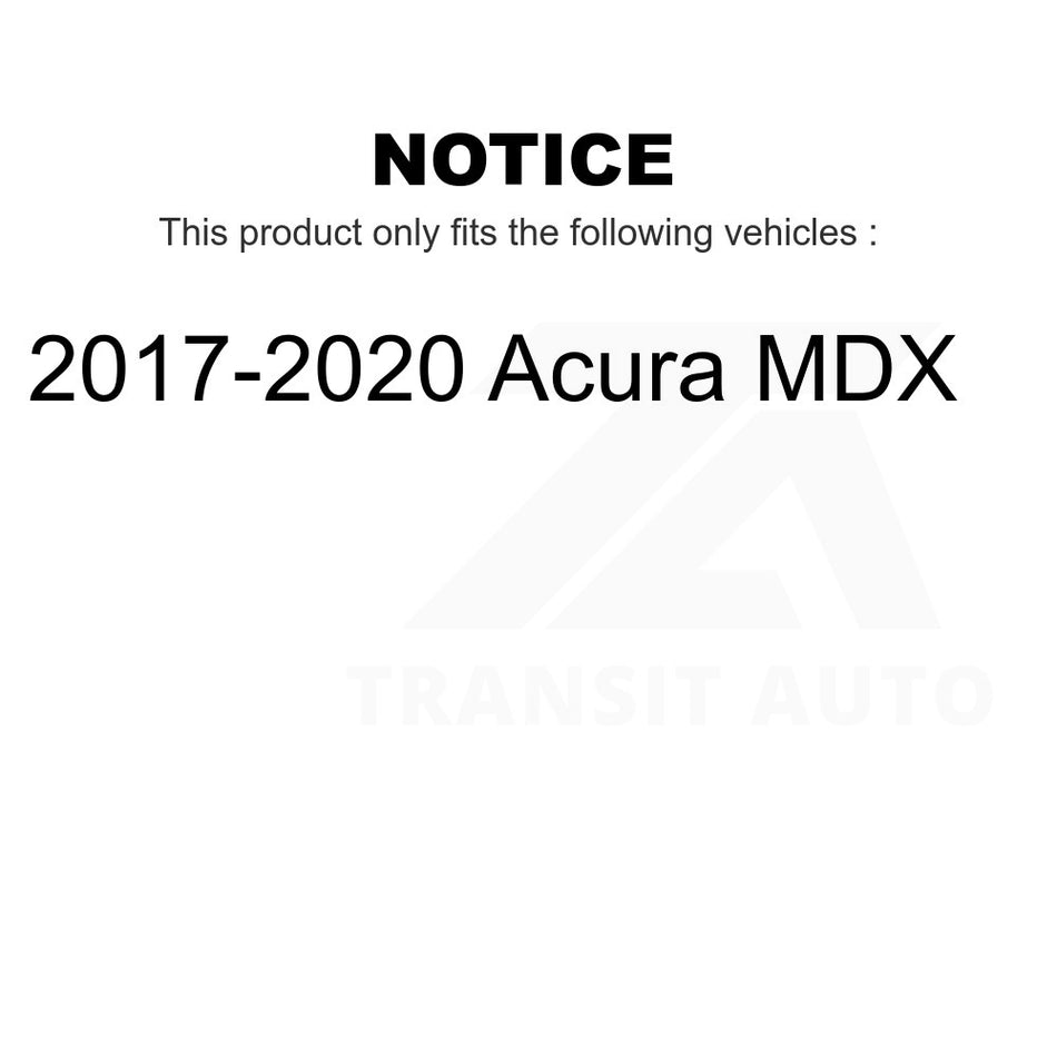 Rear Disc Brake Rotor DS1-982070 For 2017-2020 Acura MDX