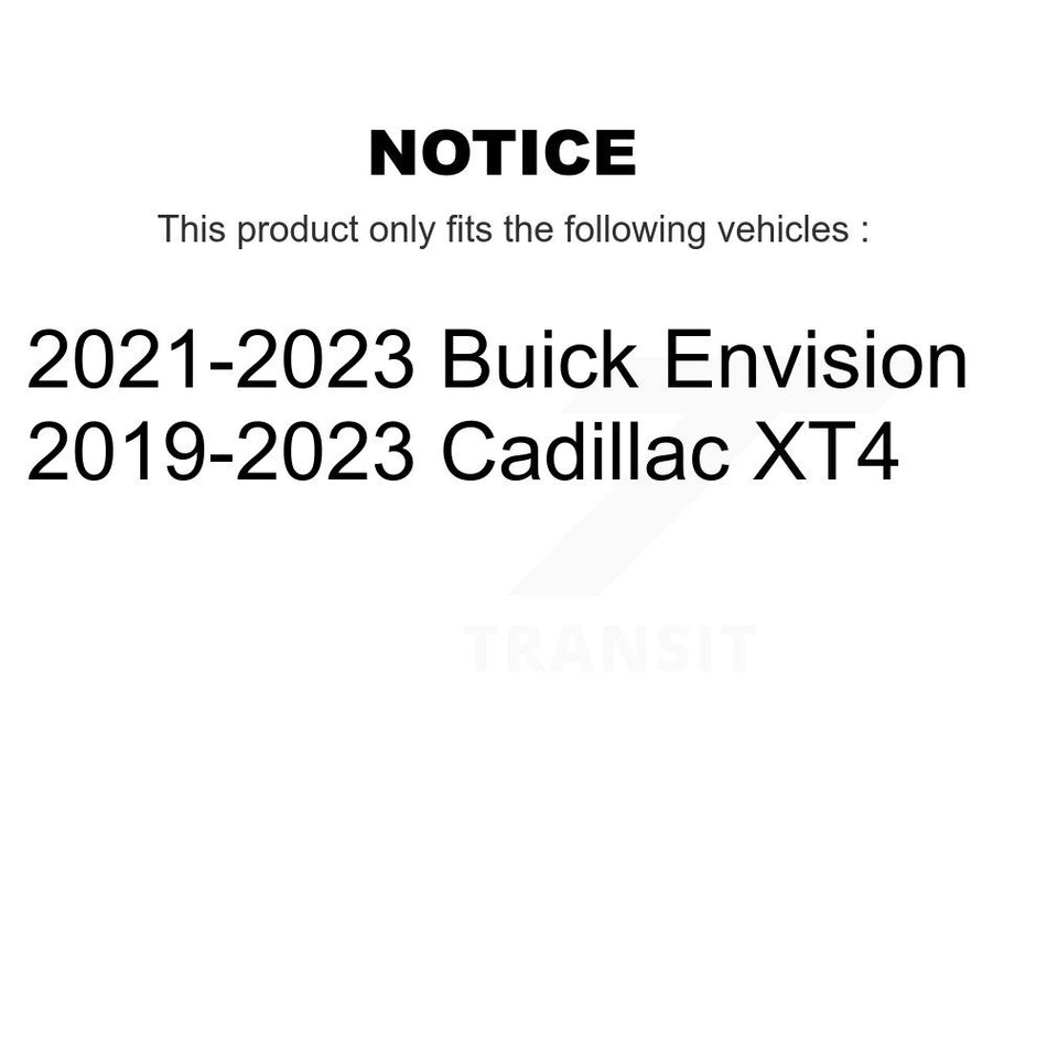 Rear Disc Brake Rotor GCR-582459 For Cadillac XT4 Buick Envision