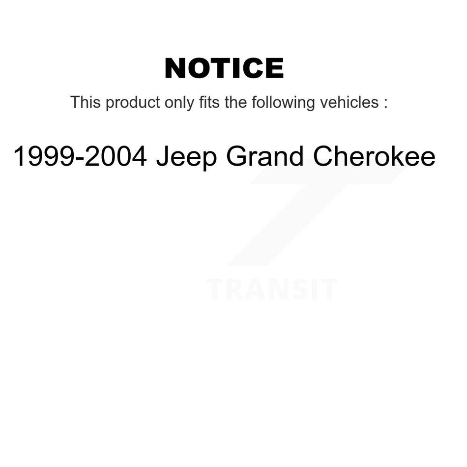 Front Disc Brake Rotor GCR-76793 For 1999-2004 Jeep Grand Cherokee