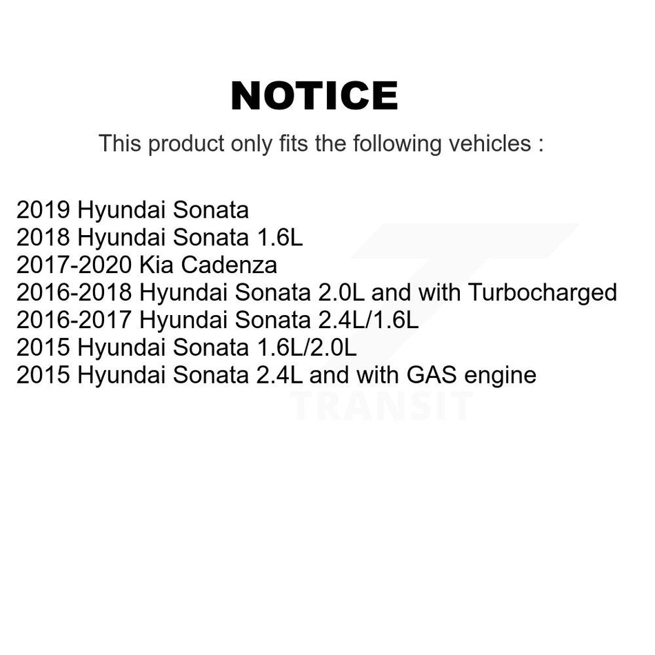 Cabin Air Filter (2 Pack) For Hyundai Sonata Kia Cadenza K54-100060