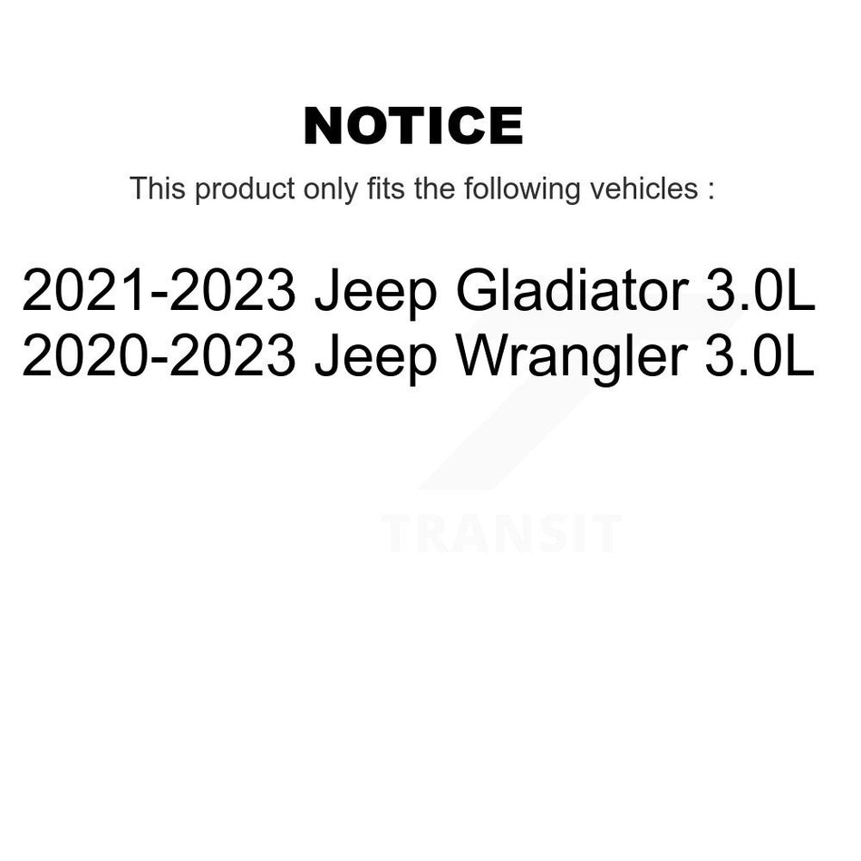 Cabin Air Filter (2 Pack) For Jeep Wrangler Gladiator 3.0L K54-101682