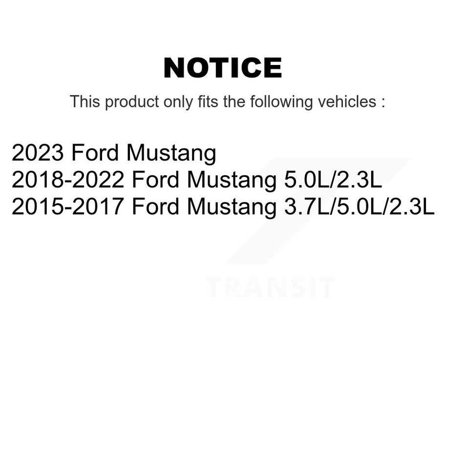 Engine Air Filter (2 Pack) For Ford Mustang K57-100007
