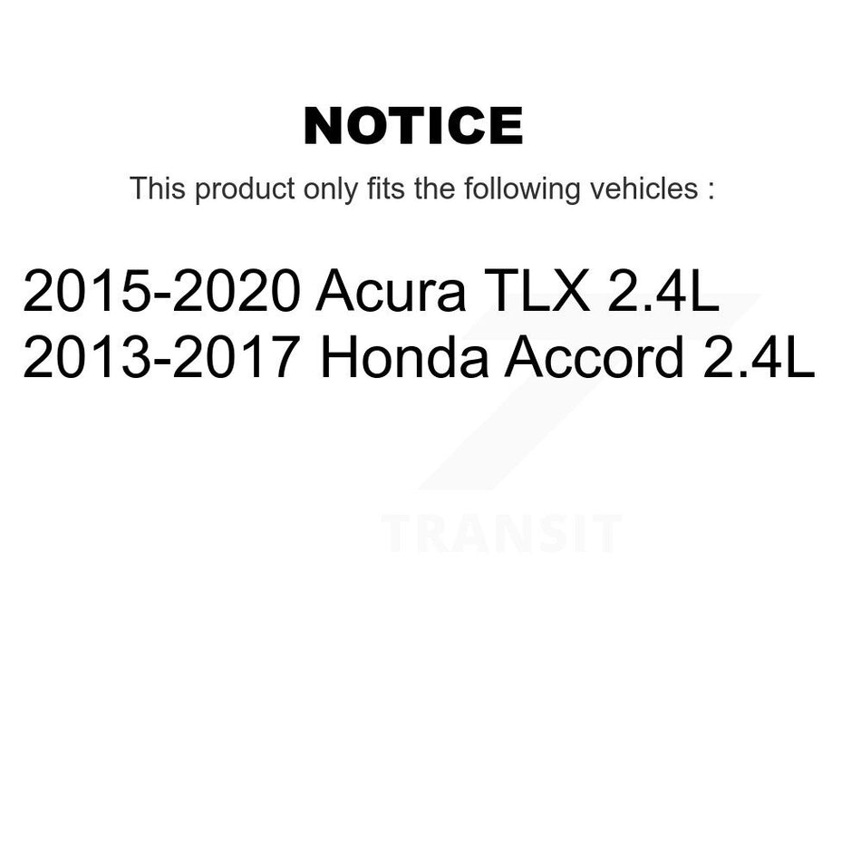 Engine Air Filter (2 Pack) For Honda Accord Acura TLX 2.4L K57-100015