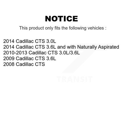 Engine Air Filter (2 Pack) For Cadillac CTS K57-100025