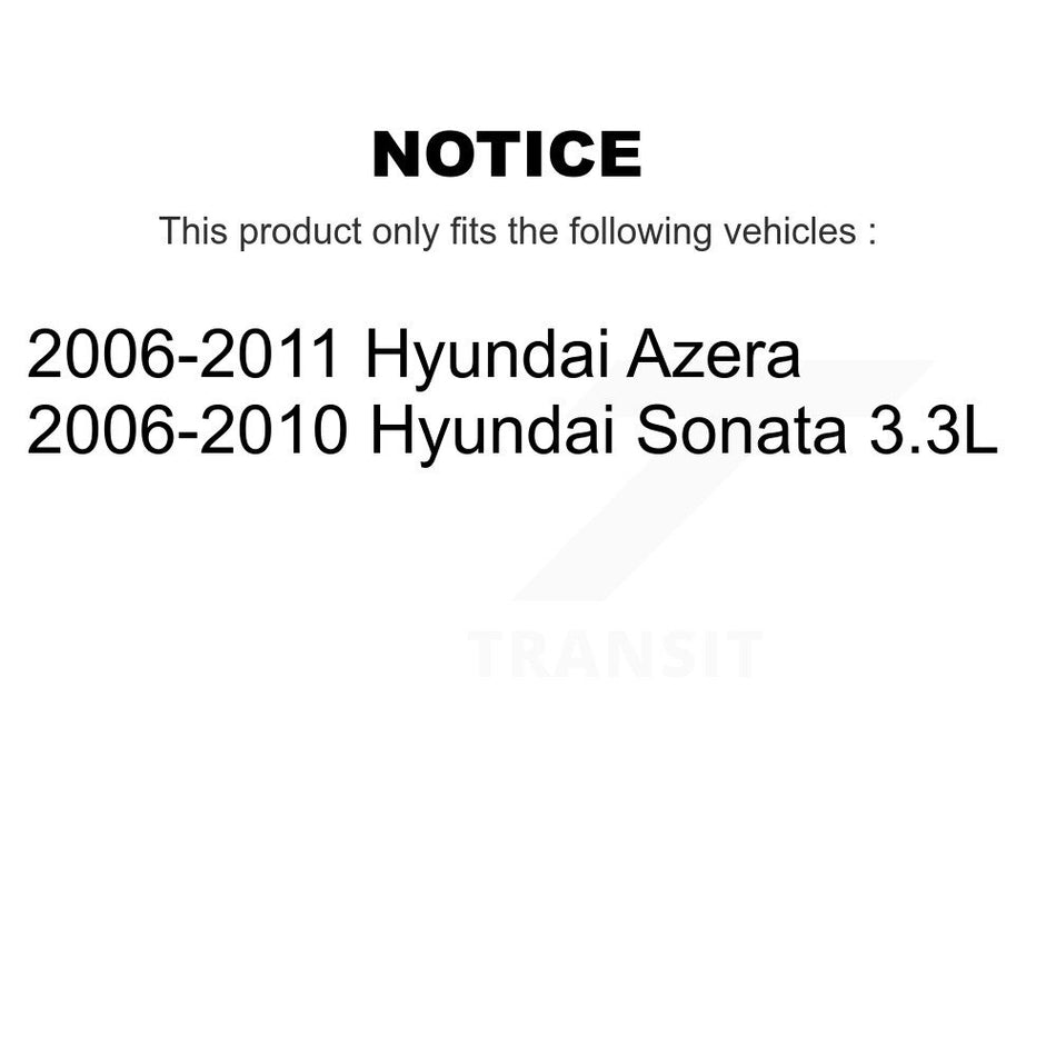 Engine Air Filter (2 Pack) For Hyundai Sonata Azera K57-100080