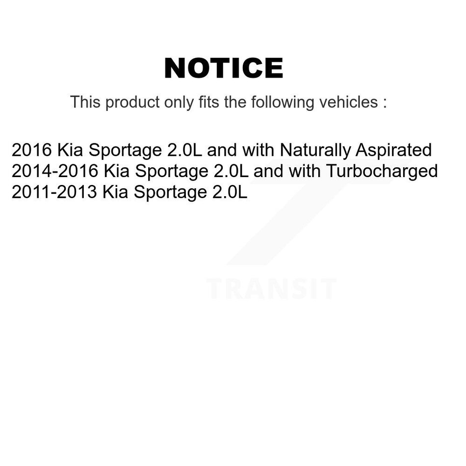 Engine Air Filter (2 Pack) For Kia Sportage K57-100089