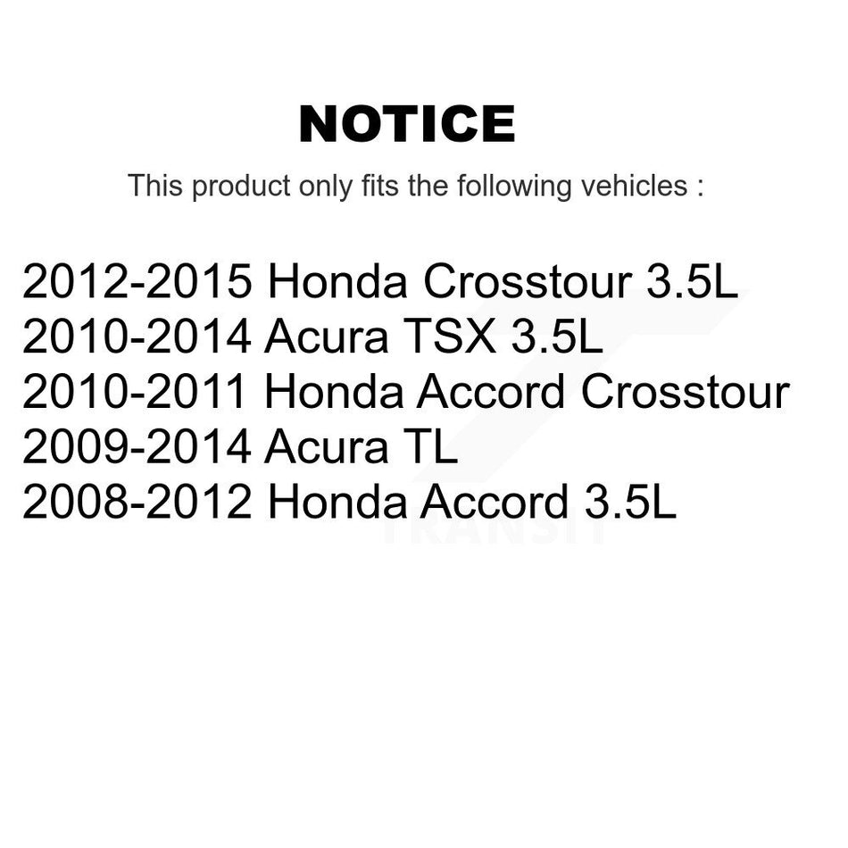 Engine Air Filter (2 Pack) For Honda Accord Acura TL TSX Crosstour K57-100103