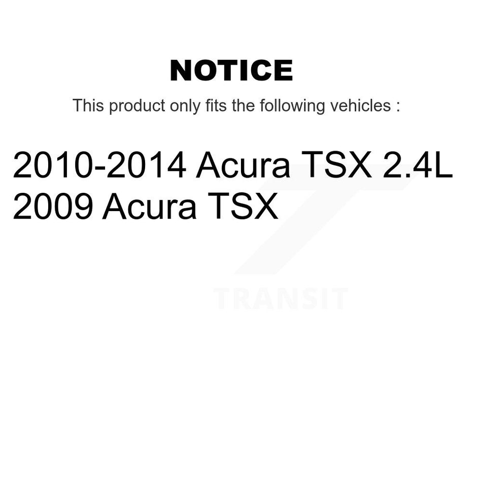 Engine Air Filter (2 Pack) For Acura TSX K57-100105