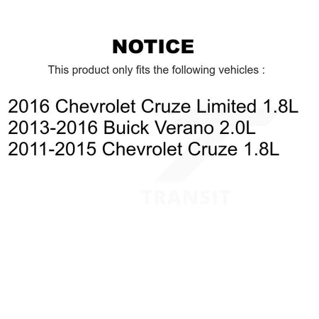 Engine Air Filter (2 Pack) For Chevrolet Cruze Buick Verano Limited K57-100174