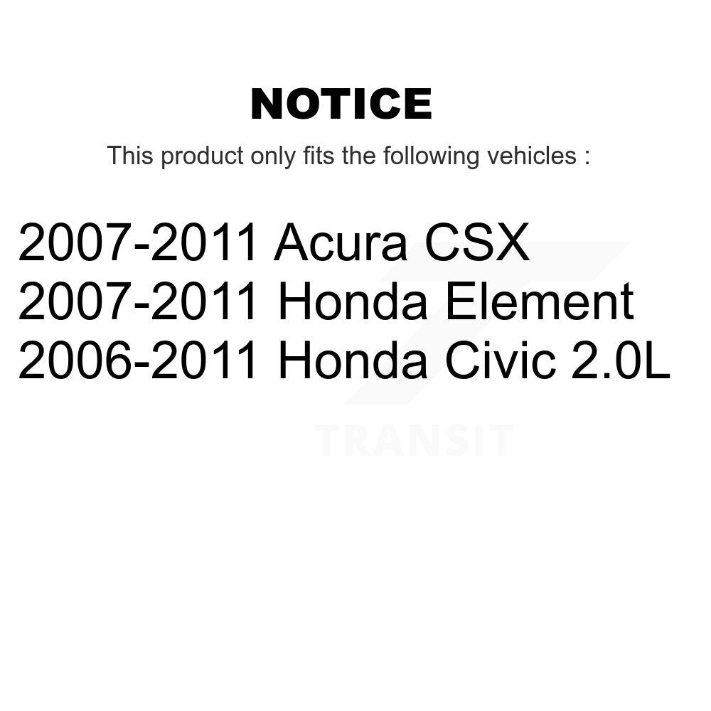 Engine Air Filter (2 Pack) For Honda Civic Acura CSX Element K57-100246