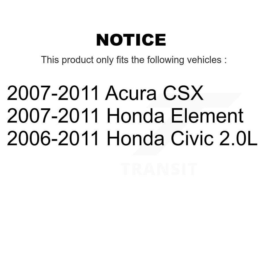 Engine Air Filter (2 Pack) For Honda Civic Acura CSX Element K57-100246