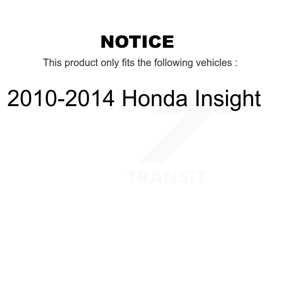 Engine Air Filter (2 Pack) For 2010-2014 Honda Insight K57-103874