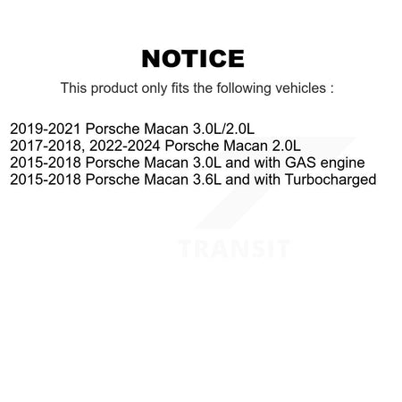 Engine Air Filter (2 Pack) For Porsche Macan K57-103894
