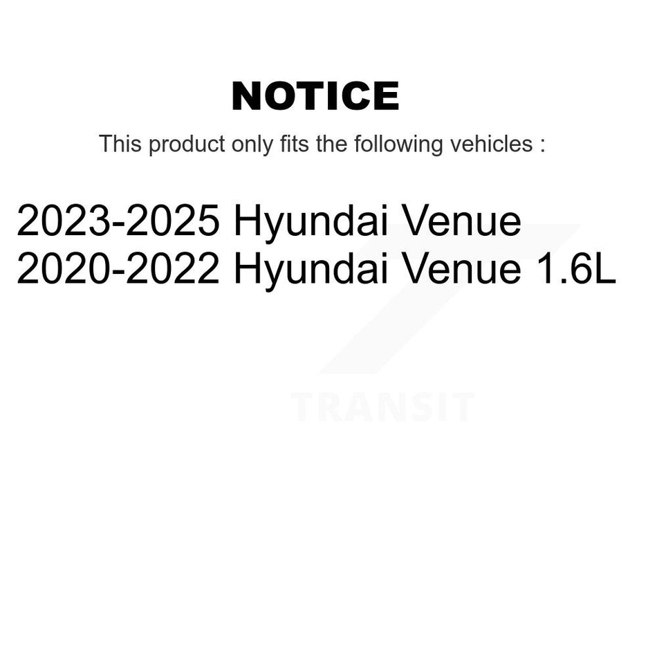 Engine Air Filter (2 Pack) For Hyundai Venue K57-103928