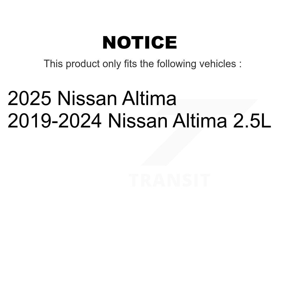 Engine Air Filter (2 Pack) For Nissan Altima K57-103933