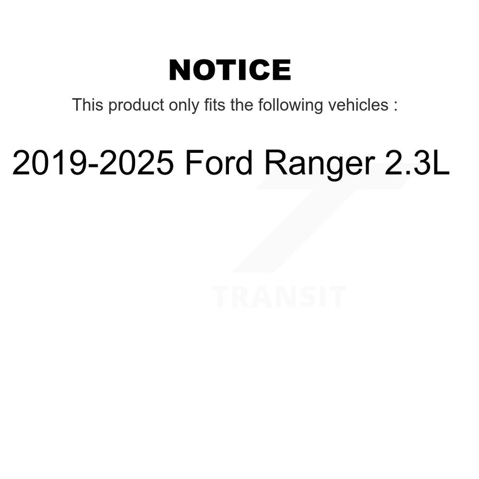 Engine Air Filter (2 Pack) For 2019-2025 Ford Ranger 2.3L K57-103935