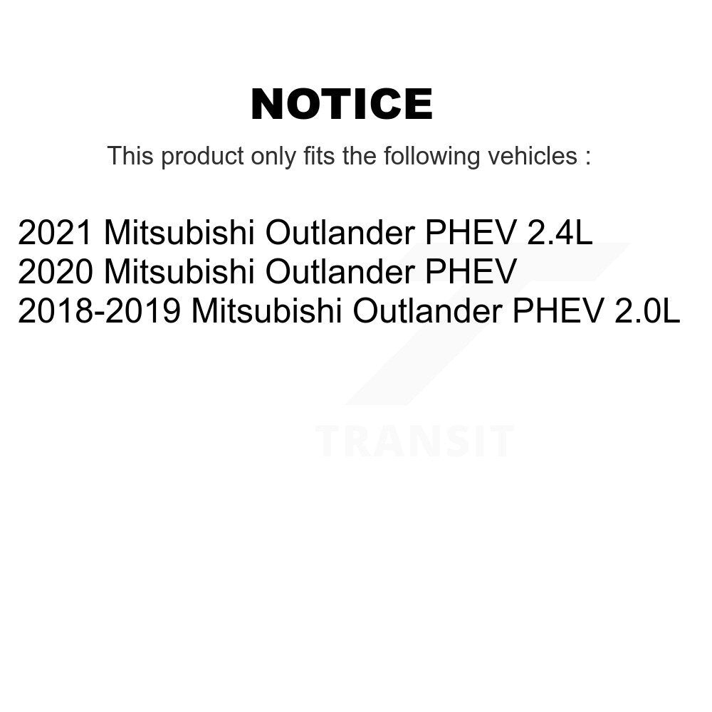 Engine Air Filter (2 Pack) For Mitsubishi Outlander PHEV K57-103936