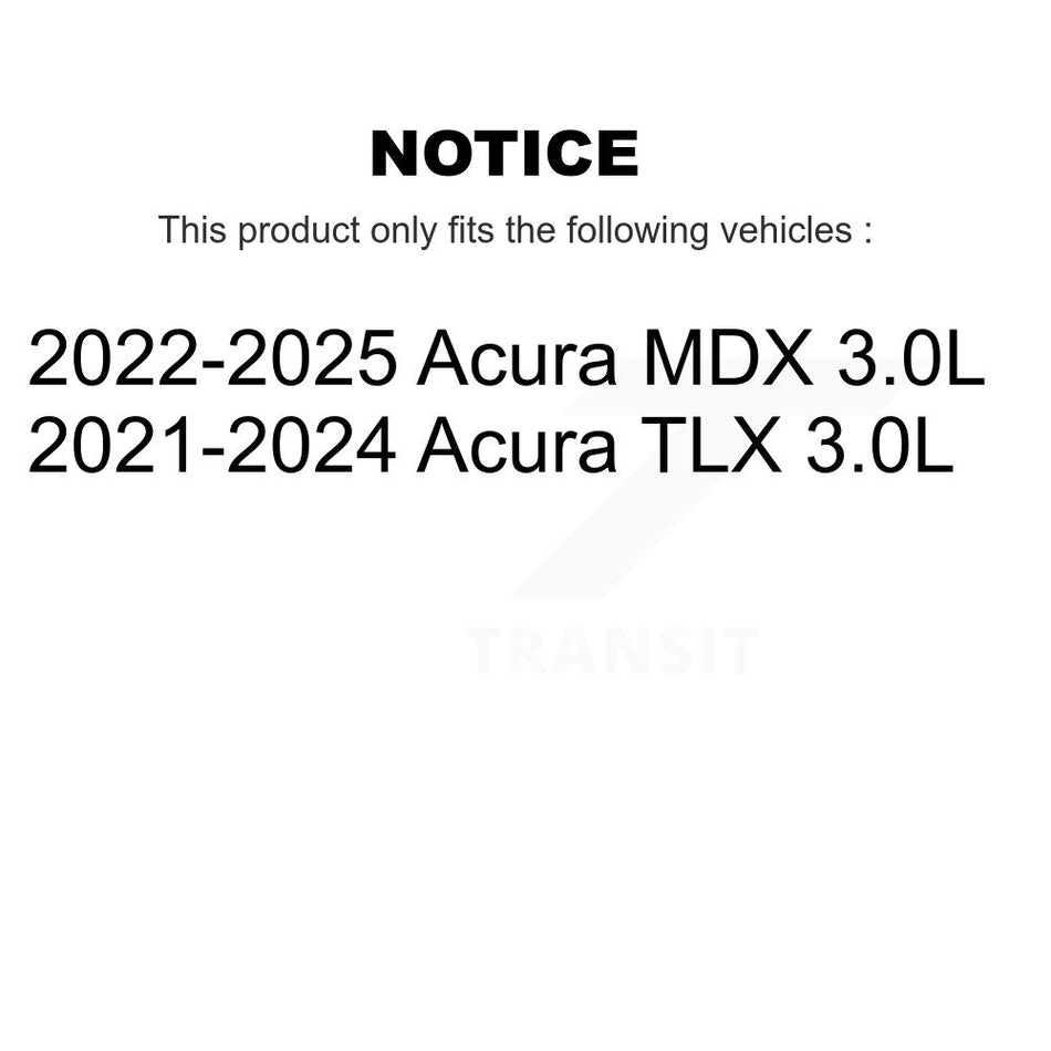 Engine Air Filter (2 Pack) For Acura MDX TLX 3.0L K57-104238