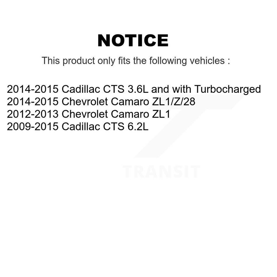 Rear Wheel Bearing And Hub Assembly Pair For Chevrolet Camaro Cadillac CTS K70-100777