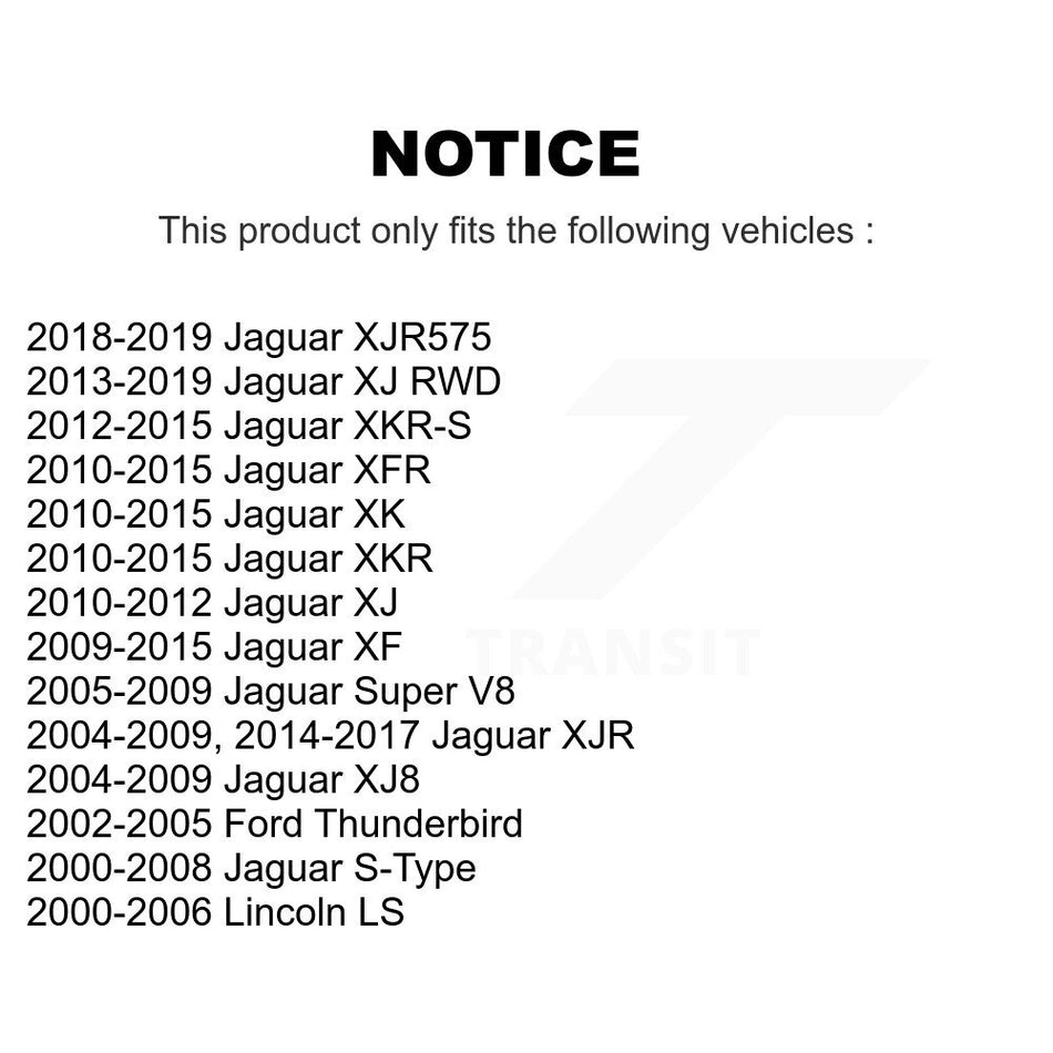 Front Wheel Bearing And Hub Assembly Pair For Jaguar S-Type XF XJ XKR XK XFR XJR XKR-S XJR575 K70-101409
