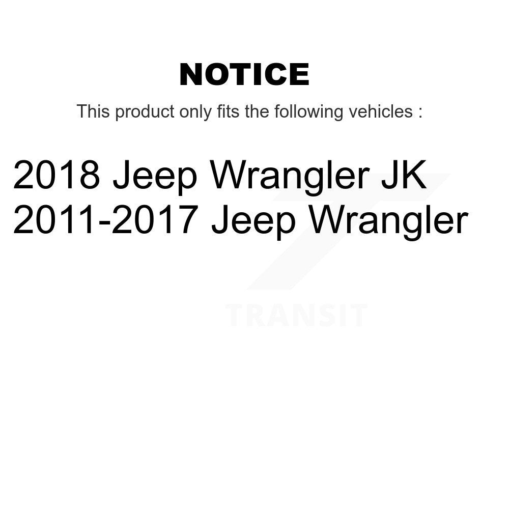 Front Wheel Bearing And Hub Assembly Pair For Jeep Wrangler JK K70-101480