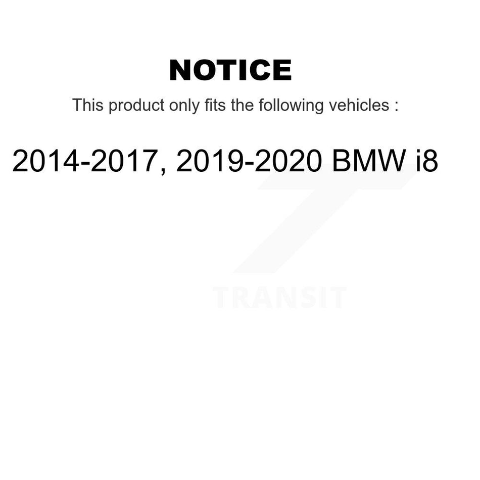 Front Rear Wheel Bearing & Hub Assembly Kit For BMW i8 K70-101867