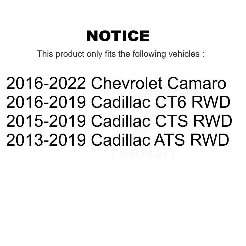 Front Wheel Bearing And Hub Assembly Pair For Cadillac ATS Chevrolet Camaro CTS CT6 K70-102088
