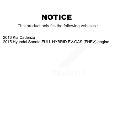 Front Rear Wheel Bearing & Hub Assembly Kit For Hyundai Sonata Kia Cadenza K70-102235