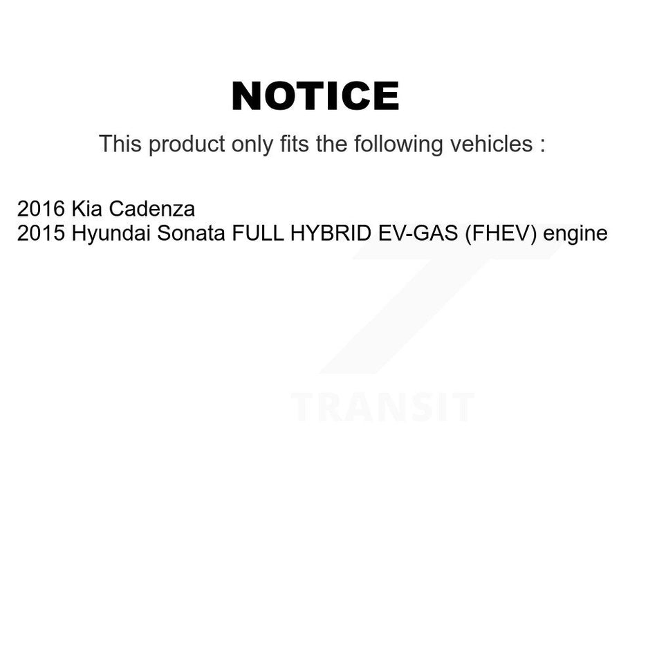 Front Rear Wheel Bearing & Hub Assembly Kit For Hyundai Sonata Kia Cadenza K70-102235
