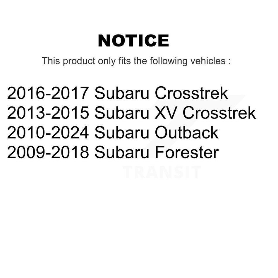 Rear Suspension Link Pair For Subaru Outback Forester XV Crosstrek K72-100354