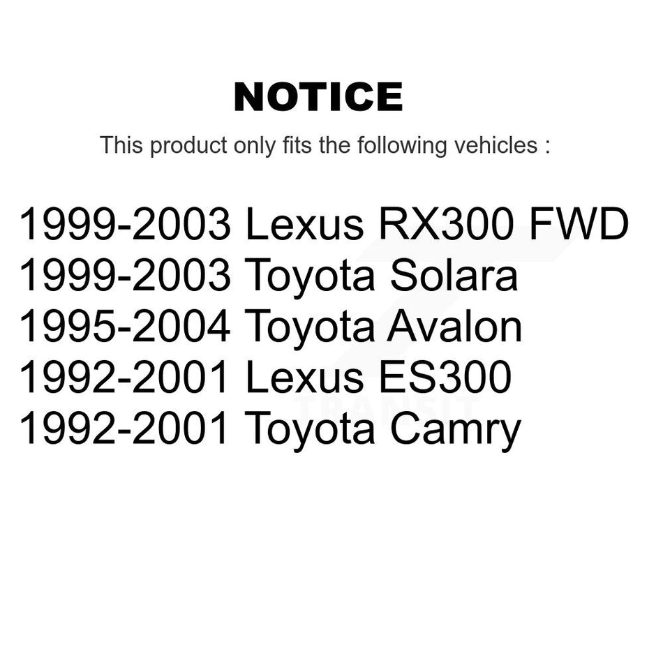 Rear Suspension Link Pair For Toyota Camry Avalon Lexus RX300 ES300 Solara K72-100393