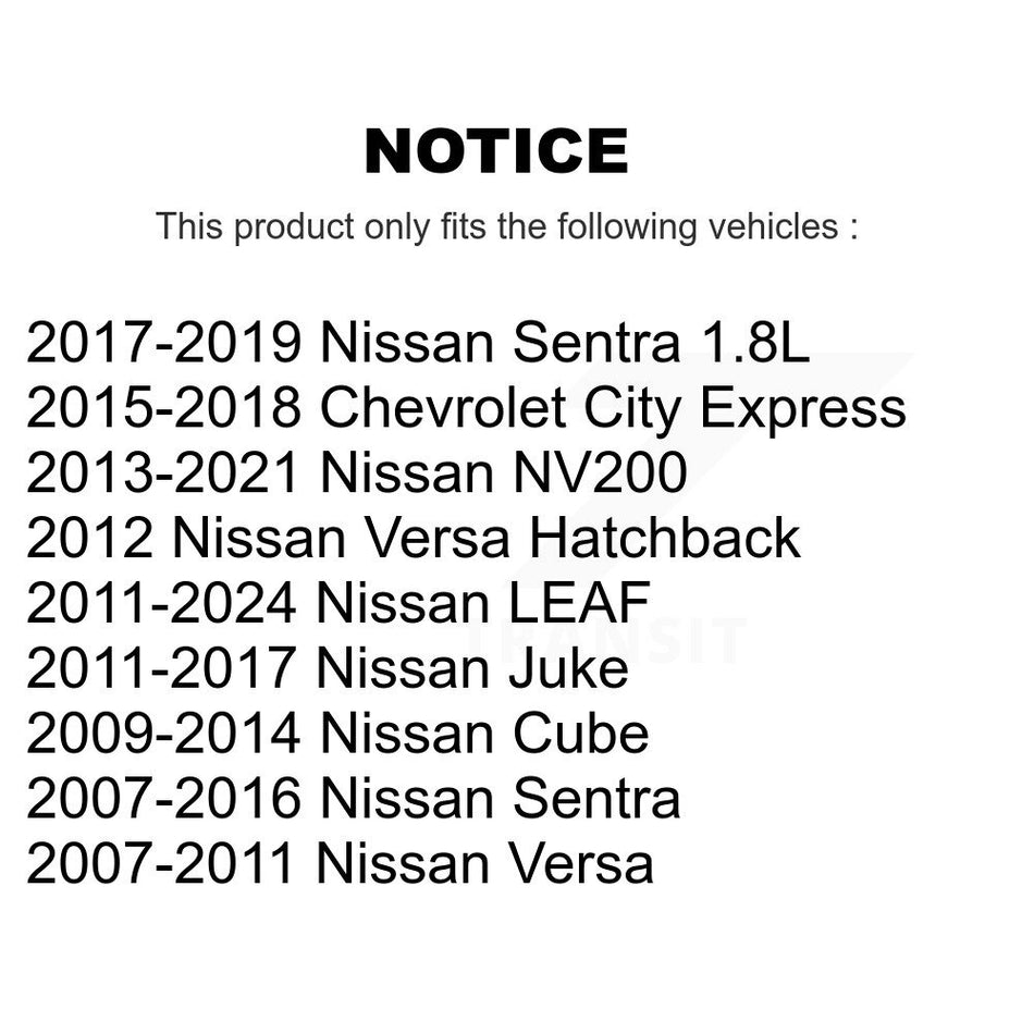 Front Suspension Ball Joints Pair For Nissan Sentra Versa Juke NV200 LEAF Cube Chevrolet City Express K72-100435