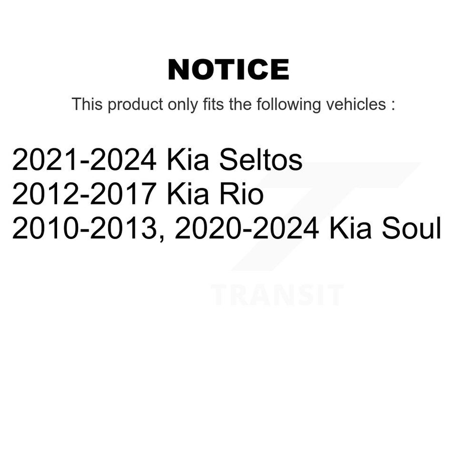 Front Suspension Ball Joints Pair For Kia Soul Rio K72-100452