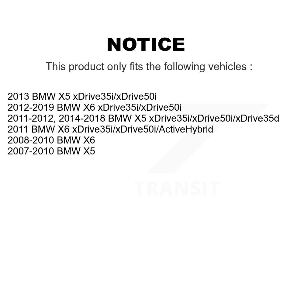 Front Lower Forward Suspension Control Arm And Ball Joint Assemblies Kit For BMW X5 X6 K72-100572